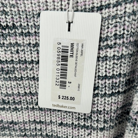 Ted Baker Purple and Blue Knit Sweater size 6-8 - Picture 8 of 9